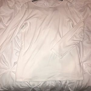 Halogen Long Sleeve Off White Shirt, xl